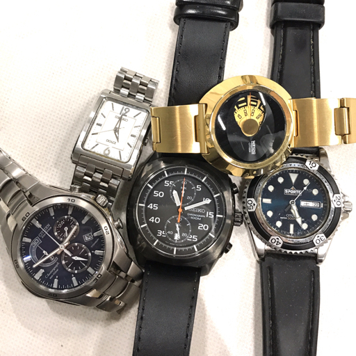 セイコー 7T94-0BG0 クロノグラフ 腕時計 クォーツ 含 シチズン