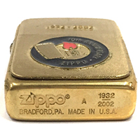 ジッポー 1932-2002 70th ANNIVERSARY Friends For A Lifetime オイルライター 付属品あり